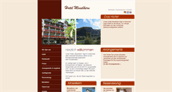 Desktop Screenshot of hotel-moselkern.de